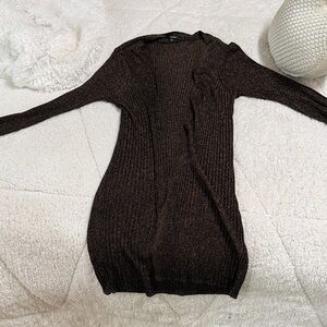 Alfani Dark Brown Women's Cardigan